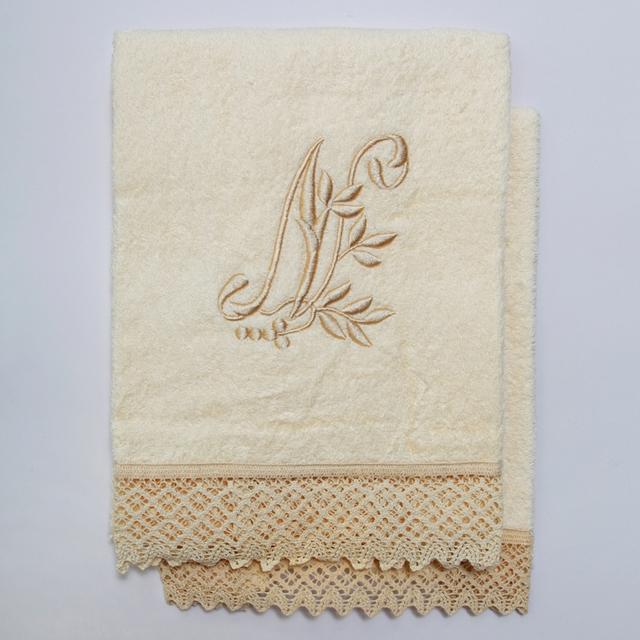 Комплект полотенец ромбетти махра